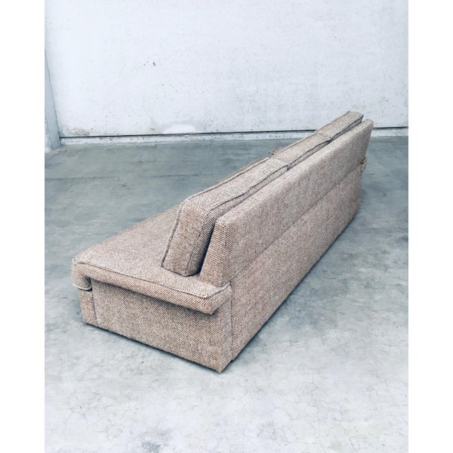 Mid-Century Modern Boucle 3 Seat Sofa, Italy, 1970s For Sale - Image 11 of 18