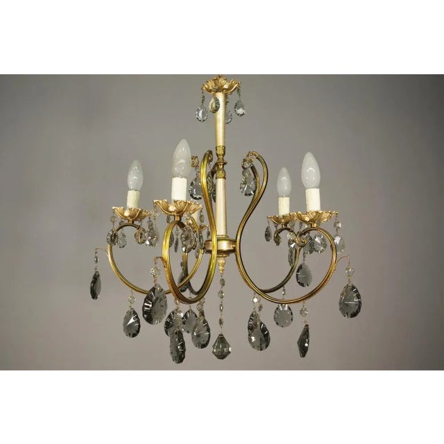 Suspension Chandelier, 1950s For Sale - Image 3 of 13