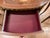 French Louis XV Inlaid Oval Side Table With Drawer, Brass Gallery & Lower Shelf For Sale - Image 9 of 9