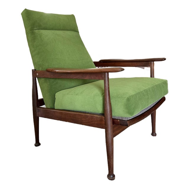 A Mid Century Modern Lounge Chair From Guy Rogers’ Iconic “Manhattan” Line, Made in the Uk, Circa 1960s For Sale