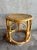 Franco Albini Vintage Coastal Mid Century Riviera Rattan and Cane Side Table For Sale - Image 4 of 8
