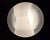 2000 - 2009 Vintage Ceiling Lamp with White Patterned Glass Shade on a White Metal Mount, 2000s For Sale - Image 5 of 7