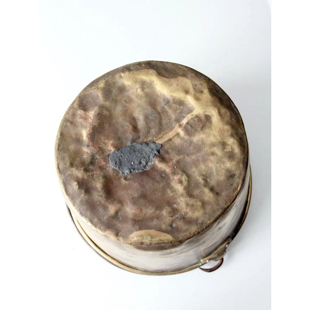 Antique Brass Kettle For Sale - Image 11 of 13