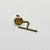 1960s Mid-Century Hollywood Regency Boho Chic Faux Italian Roman Coin Tie Clip Tack. For Sale - Image 6 of 6