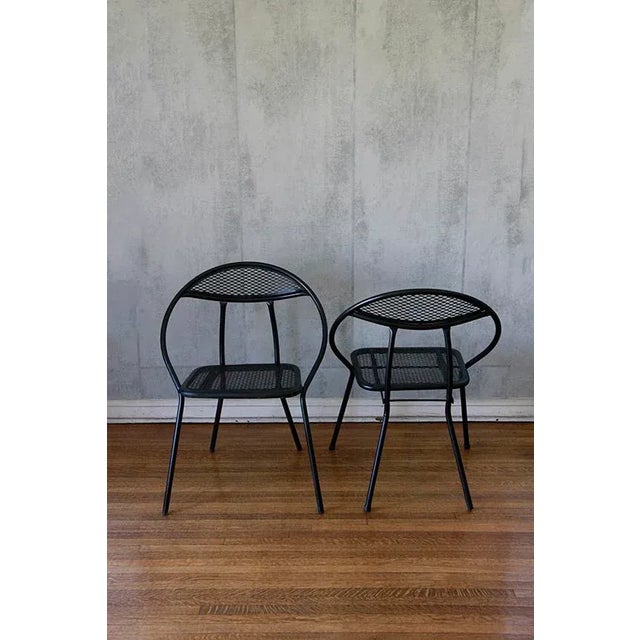 Mid-Century Modern 1960s Vintage Folding Chairs by Salterini - Set of 2, Attributed For Sale - Image 3 of 8