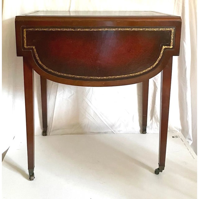 Vintage Mahogany Pembroke Table, Gordon’s Fine Furniture, Inc. For Sale - Image 9 of 13