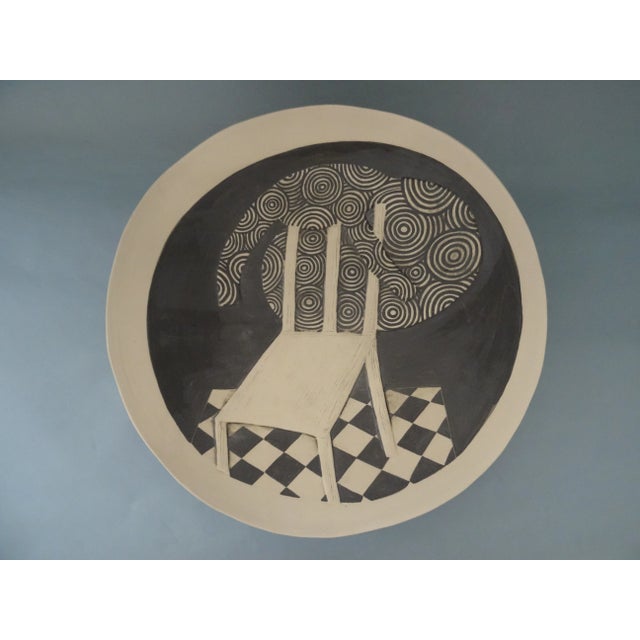 2000 - 2009 Stoneware Serving Plate, 2000s For Sale - Image 5 of 5