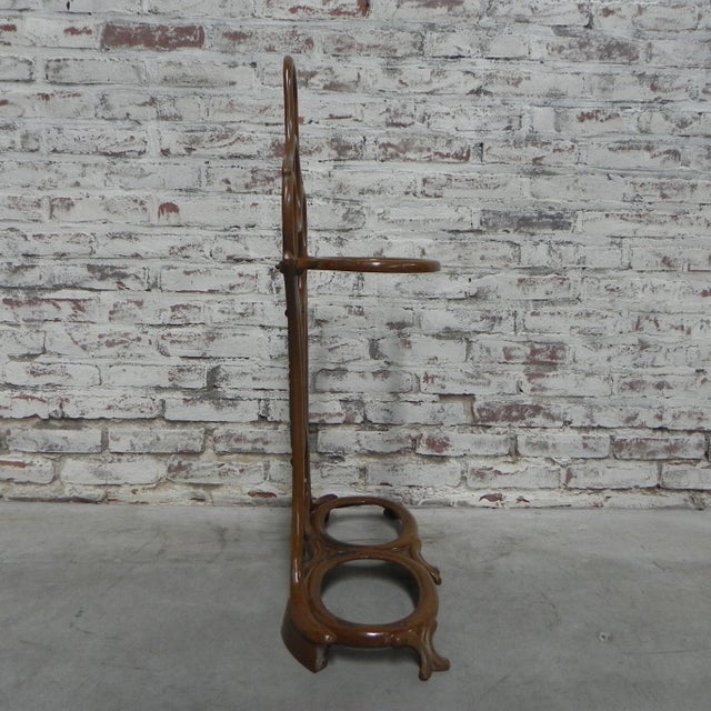 Art Nouveau Cast Iron Umbrella Stand from Fonderie Corneau Alfred, 1890s For Sale - Image 18 of 18