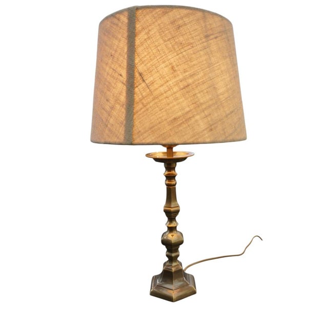 Goldenrod Mid-Century Swedish Table Lamp by Einar Bäckström, 1960s For Sale - Image 8 of 8