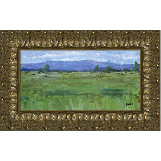 Nevada Contemporary Impressionist Style Landscape Oil Painting For Sale - Image 9 of 9