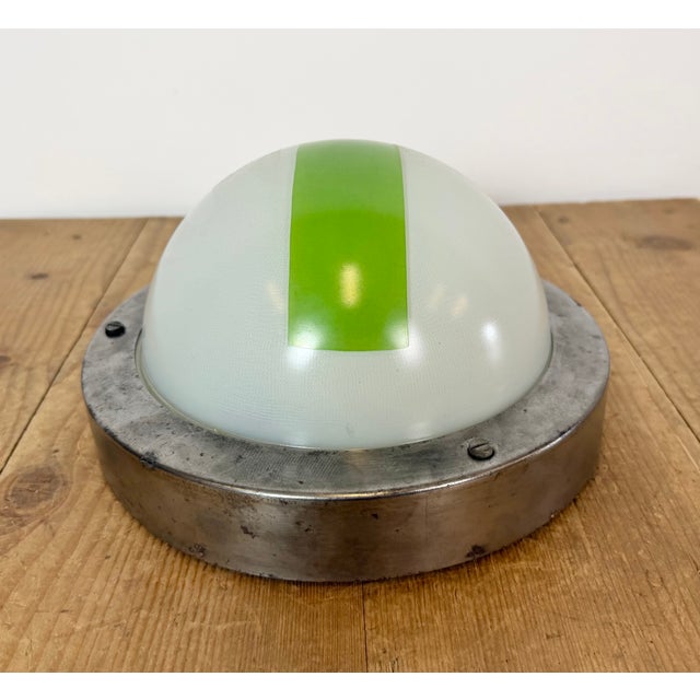 Vintage Emergency Wall Light from Elektrosvit, 1970s For Sale - Image 6 of 14