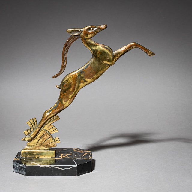 Art Deco Bookends with Gazelles, circa 1930 For Sale - Image 14 of 16