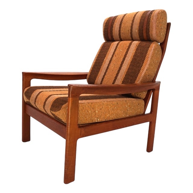 Vintage Teak Lounge Chair by Arne Wahl Iversen for Comfort, 1960 For Sale