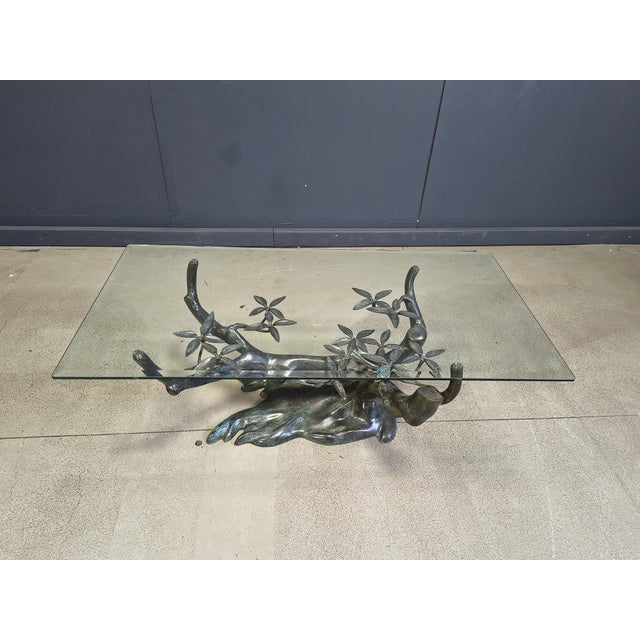 Metal Vintage Bonsai Coffee Table by Willy Daro, 1970s For Sale - Image 7 of 13