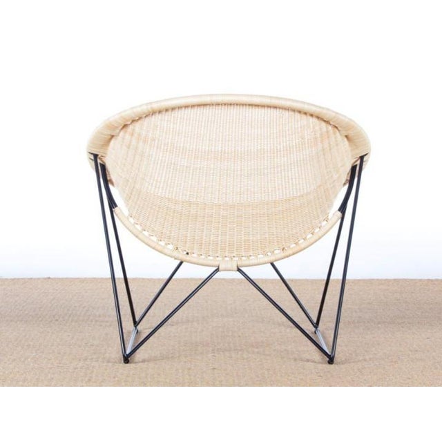 C317 Lounge Chair attributed to Yuzuru Yamakawa, 1960s For Sale - Image 8 of 12