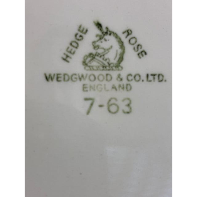 Ceramic Vintage Wedgwood Embossed Bread Plates, Set of 7 For Sale - Image 7 of 11