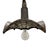 Metal Vintage Industrial Mirrored Pendant Light by Esla, 1920s For Sale - Image 7 of 14
