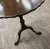 Vintage Chippendale Style Pie Crust Top Tripod Tea Table Side Table For Sale In Kansas City - Image 6 of 7