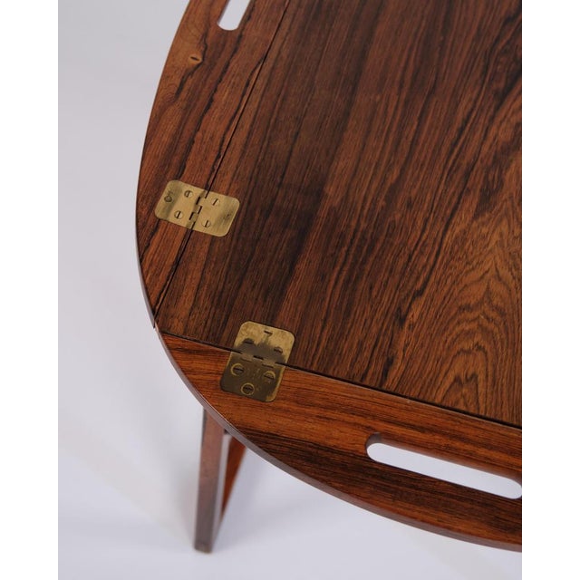 Rosewood Butler Table by Svend Langkilde, 1960s For Sale - Image 8 of 12