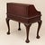 Antique Mahogany Carlton House Secretary Desk | Chippendale | Leather Writing Surface | Ball & Claw Feet For Sale - Image 9 of 10