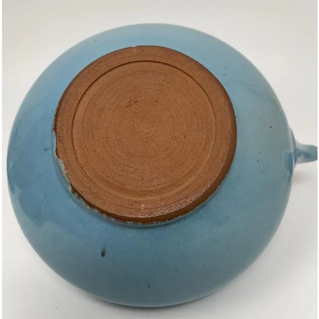 Blue Tea Service by Josef Höhler, Set of 8 For Sale - Image 8 of 11