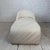 Late 20th Century White Striped Chaise Lounge For Sale - Image 5 of 10
