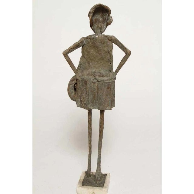 1960s William King 1960s Pop Art Cast Bronze Sculpture Americana Folk Art William King For Sale - Image 5 of 8