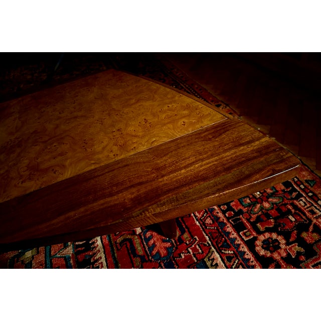 Wood Mid-Century George Nakashima Rosewood Coffee Table Long and Organic Shaped For Sale - Image 7 of 15