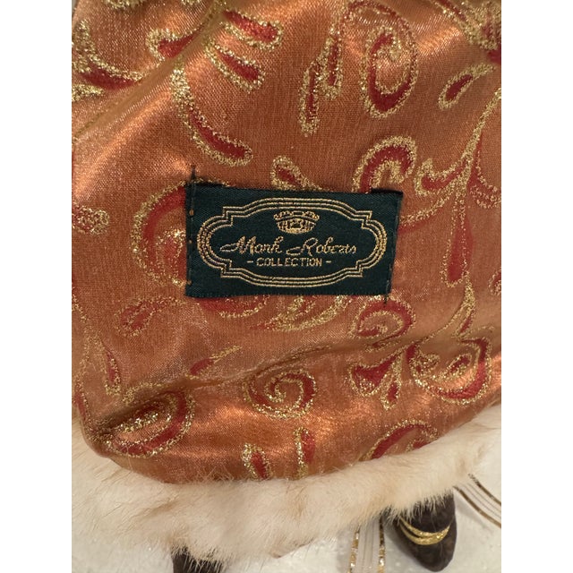 Rose Vintage Mark Robert’s “Aspen Woods” Large Christmas Fairy For Sale - Image 8 of 10