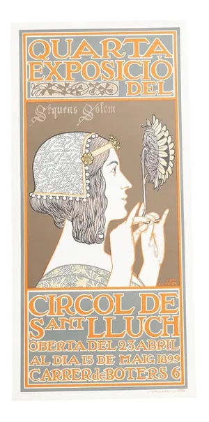 Fourth Exhibition of the Círcol De Sant Lluch Poster, 1969