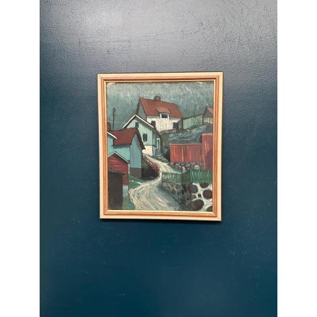 Unknown, Stryket, Nordingrå, 1959, Oil on Canvas, Framed For Sale - Image 12 of 13