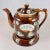 Late 19th Century English Measham Bargeware Love at Home Teapot on Stand For Sale - Image 5 of 12