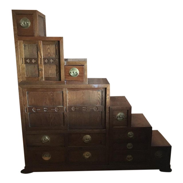 Korean Tansu Step Chest Chairish