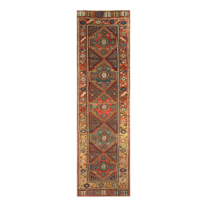 Mid-19th Turkish Anatolian Runner Carpet