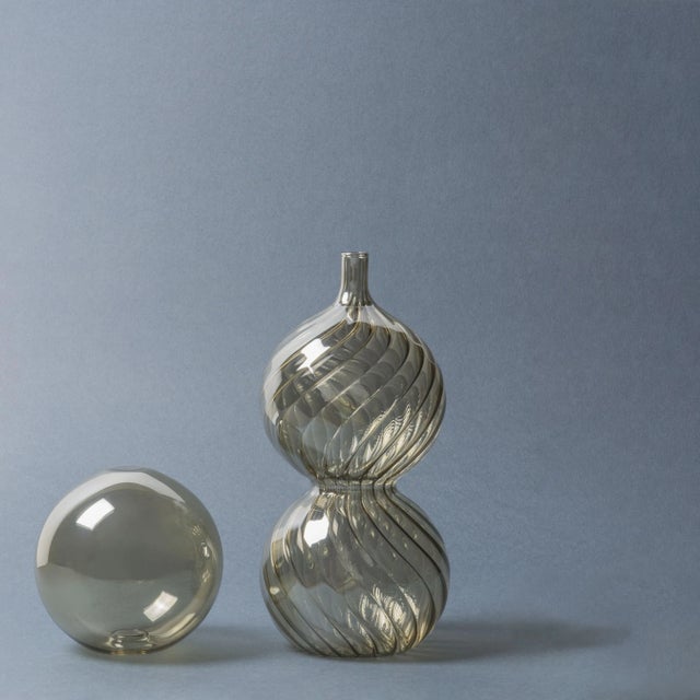 Contemporary Calabaza Vase by Kanz Architetti for KANZ For Sale - Image 3 of 4