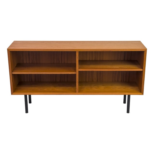 Low Teak Shelf from Omann Jun, 1960s For Sale