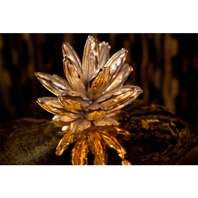 Mid-Century Modern 1970s Flávio Gil Brass Ice Bucket For Sale - Image 3 of 12