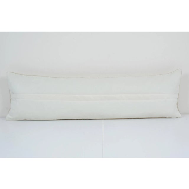Turkish Hemp Kilim Pillow Cover For Sale - Image 4 of 4
