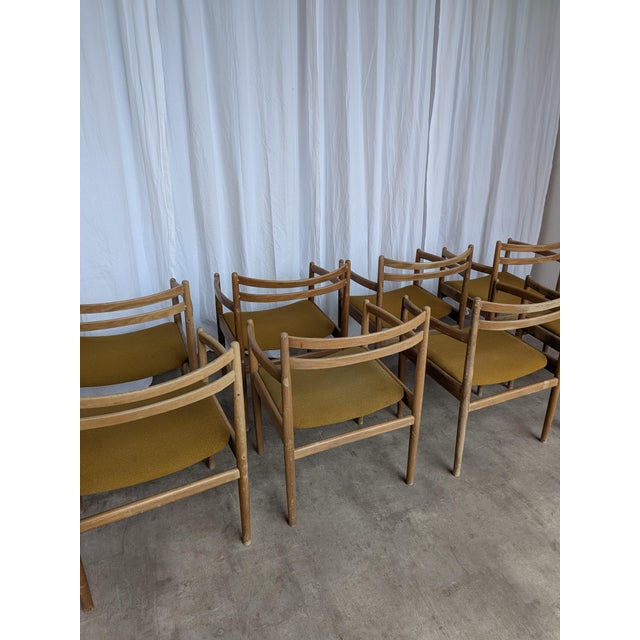 1970s Vintage Yugoslav Dining Chair from Stol Kamnik, 1970s, Set of 8 For Sale - Image 5 of 15
