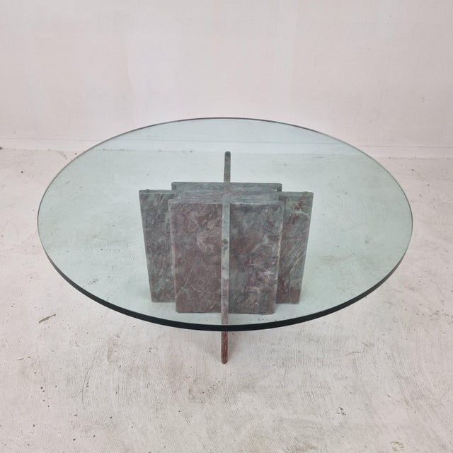 1980s Italian Marble Coffee Table, 1980s For Sale - Image 5 of 18