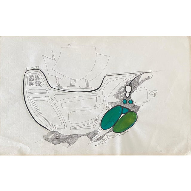 Armando Villagran lived from 1945 to 1995 in Mexico. He was a self-taught artist, painter, draftsman and illustrator with...