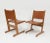 Mid-Century Colombian Leather Sling Chairs - a Pair For Sale - Image 12 of 12