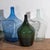 Blue Glass Bottles,1920s, Set of 3 For Sale - Image 8 of 8