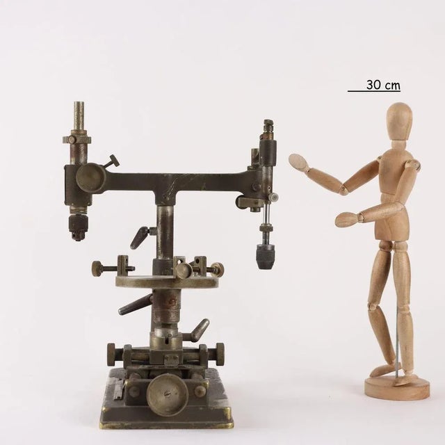 Galloni dental parallelometer. This piece is attributed to the mentioned designer/maker. It has no attribution mark and no...