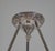 Metal French Art Deco Pendant Light by Degue - 1920s France For Sale - Image 7 of 10
