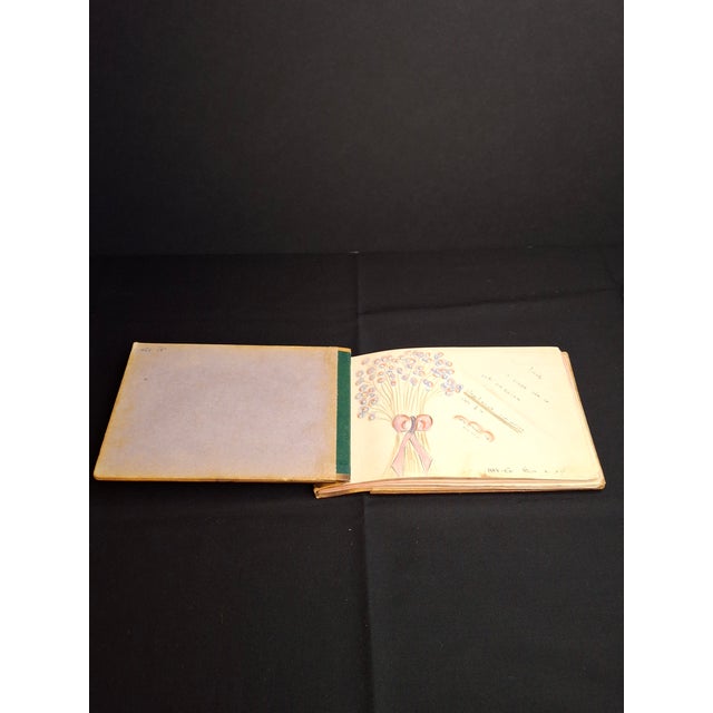 1930s Bezalel Jerusalem Olive Wood Autograph Diary Palestine Wwii Judaica Hebrew For Sale - Image 18 of 18