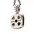 Stones: lavender amethyst backed by hematite diamond round brilliant cut approximately .17 total carats GH color/ SI1-2...