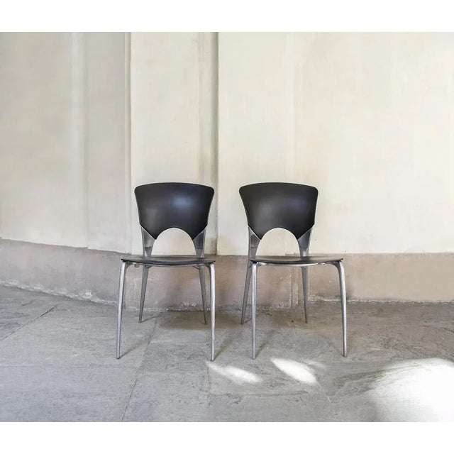 Set of Silla Stackable Chairs by Josep Llusca for Driade, Italy, 1995 For Sale - Image 10 of 10