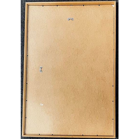 Metal An Abstract Collage Painting, Named "Orange Crush" For Sale - Image 7 of 8