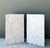 Sculpture Materials Vintage Plaster Faux Coral Geometric Table Pedestals - Pair For Sale - Image 7 of 14